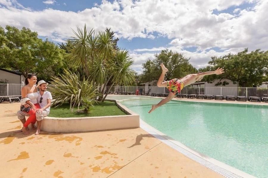 Camping Les Amandiers - Maeva Hotell Gallargues-le-Montueux Eksteriør bilde